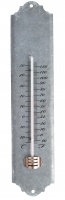 Thermometer op zinken plaat